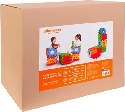 Zdjęcie produktu dla Maxi Waffle 24el Klocki konstrukcyjne