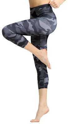 Zdjęcie produktu dla Damskie legginsy sportowe Capri z wysokim stanem
