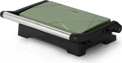 Zdjęcie produktu dla Tognana Porcellane D2DTN02IRVE, Zielony, Prostokątny, 230 x 145 mm, 180°, 1000 W