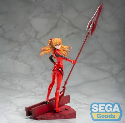 Image de Statue en PVC Luminasta Evangelion : 3.0+1.0 Thrice Upon a Time, Asuka Shikinami Langley x Lance du Longinus, 20 cm