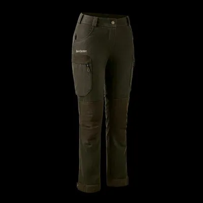 Produktbild von Deerhunter Damen, Lady Tatra Hose Outdoorhose, geräuschlose Jagdhose, Winterhose, Farbe:Loden Wood, Größe:44