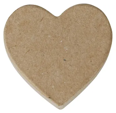 Produktbild von Clairefontaine Pappmaché Herz magnetisch 7cm