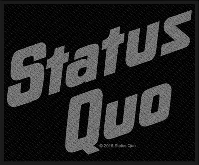 Produktbild von Status Quo Logo Aufnäher zum Aufnähen