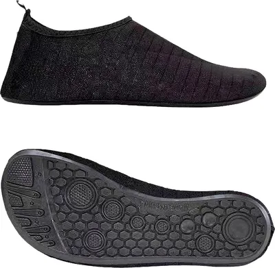Produktbild von Somstyle Wasserschuhe für Erwachsene - Größe 38-39 - Schwimmschuhe - Schuhe für Wassersport - Schwarz