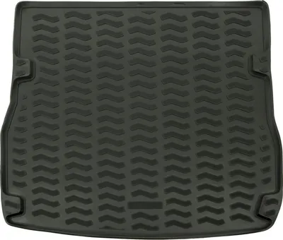 Image de Tapis De Coffre Caoutchouc Premium Pour Audi A6 C6 Avant 2004-2011, Bord Haut, Antidérapant, Inodore, Toutes Saisons