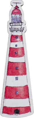Image de Aimant en bois pour phare d'Ameland - Joyin