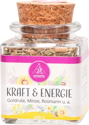 Produktbild von Räucherwerk für die Seele - Kraft und Energie 50ml - Räuchermischung von Achanta Räucherwelt