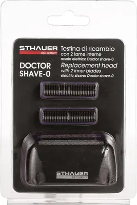 Produktbild von Xanitalia Doctor Shave-O, Männer, Xanitalia, Xanitalia Doctor Shave-O, Edelstahl, Schwarz, 2 Stück(e)