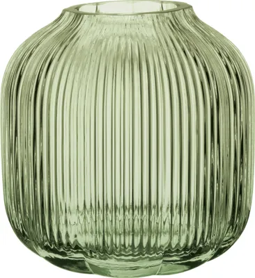 Produktbild von Villeroy & Boch 1173370946, Vase mit runder Form, Glas, Grün, Grün, Tisch, Drinnen