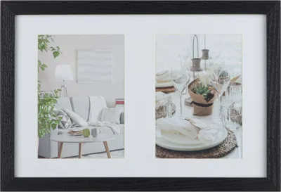 Produktbild von Henzo Modern Gallery Bilderrahmen 20x40 Schwarz