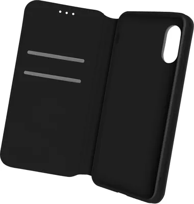 Produktbild von Avizar, Kunstleder Cover Classic Edition, Klappetui für Samsung Xcover 5, Schwarz