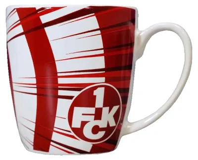 Kinderbecher Betzi CFK-Logo 0,2 L Keramik Rot/Weiß