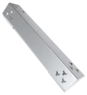 Produktbild von Gasgrill Brennerabdeckung aus Edelstahl passend für Burnhard Big Fred Basic, Farbe:4er Set Matt