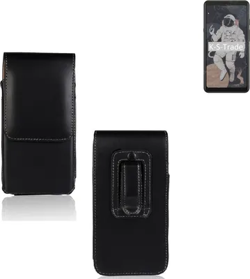 Produktbild von K-S-Trade Gürteltasche für HiSense A5C Schutz Hülle Handy Hülle mit Magnetverschluss Holster in schwarz