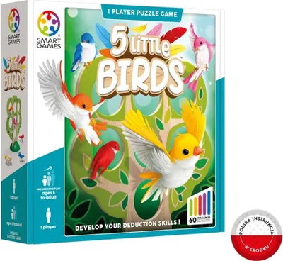 Image de Smart Games 5 Little Birds (ENG) Jeux IUVI