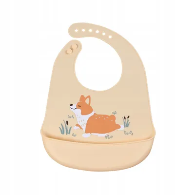 Produktbild von SIMED Silikon-Lätzchen mit Tasche, Hund