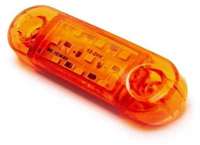 Imagen del producto de Luces intermitentes laterales, 9 LEDs, modelo FR0174S, 12-24V, 84mm