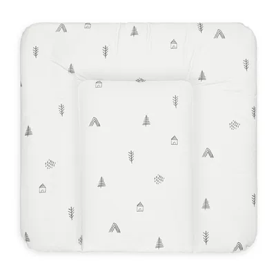Produktbild von Bonky Wickelauflage 75 x 70 cm weiche Wickelunterlage Baby Wickeltischauflage Abwaschbar - Mono 2A