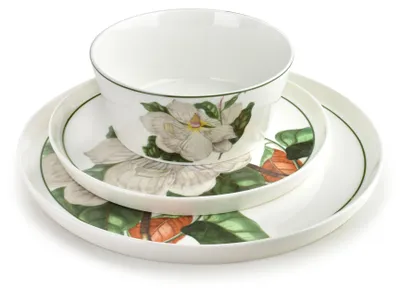 Zdjęcie produktu dla Lea Tree Komplet Obiadowy 18Części26Cm Obiad/21Cm Deser/15Cm Miska