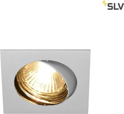 Produktbild von SLV Pika QPAR51 Einbauleuchte Eckig Chrom Schwenkbar SLV 1002209