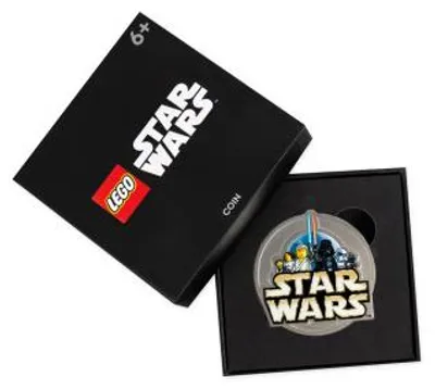 Immagine prodotto di 25 anni di Star Wars - Moneta promozionale da collezione LEGO 5008899