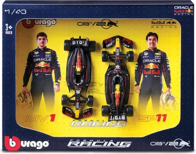 Immagine prodotto di BBurago Red Bull RB20 2024 confezione da 2 1:43 38099