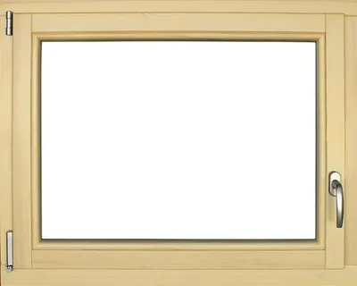 Produktbild von Holzfenster Kiefer lackiert 1000x800 mm DIN Links