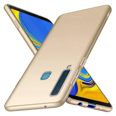 Immagine prodotto di Custodia rigida per cellulare per Samsung Galaxy A9 2018 cover Slim Cover Cover protettiva opaca, oro