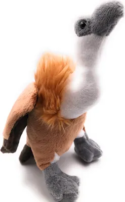 Produktbild von Onwomania Plüschtier Kuscheltier Stoff Tier Geier Greifvogel braun 22 cm