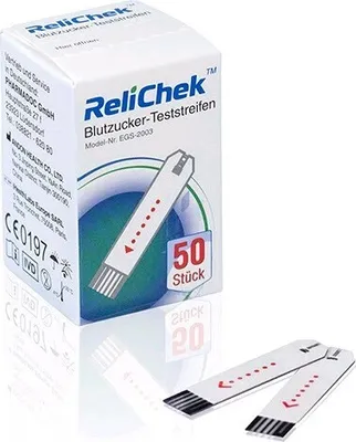 Produktbild von ReliChek Blutzuckerteststreifen 300 Stück