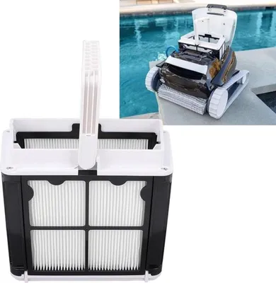 Ersatz Superfine Filterkorb für Poolreiniger mit ultrafeiner Filtration, geeignet für Dolphin CC S50 S100 und andere Modelle