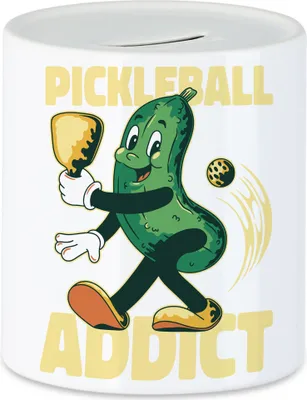 Produktbild von Pickleball Addict Spardose Pickleballspieler Tennis Freund