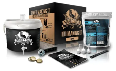 Bierbrauset 5 l IPA-Kit mit Fermenter und Zubehör
