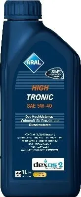 Produktbild von 1 Liter ARAL 5W-40 HighTronic Fiat 9.55535-S2 Ford WSS-M2C917-A DEXOS 2 MB 229.31 MB 229.51 Porsche A40 Renault RN0700 Renault RN0710 VW 505 00 VW 505 01