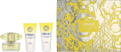 Produktbild von Versace Yellow Diamond Geschenkset Eau de Toilette 50ml/Bath & Shower Gel 50ml/Body Lotion 50ml