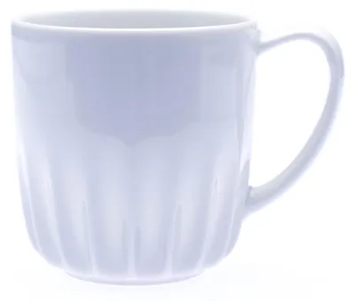 Produktbild von Becher, weiß, Ribby, 300 ml, tschechisches Porzellan, G. Benedikt