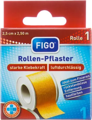 Obrázek produktu pro Samolepící elastická náplast na rány, rozměr 2,5 cm x 2,5 m