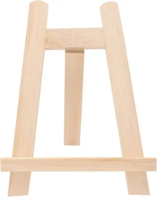 Image de Chevalet en bois en forme de A avec support pour photo 15 x 20 cm