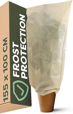 Zdjęcie produktu dla Osłonka zimowa do roślin 155X100CM polarowa z torbą przechowywania