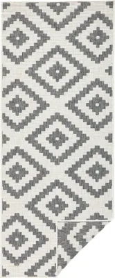 Produktbild von Hanse Home Twin Wendeteppiche In- & Outdoorteppich Malta Grau Creme