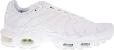 Produktbild von Nike Air Max Plus TN Leather - Triple White - Herren Sneakers Schuhe AJ2029-100 , Größe: EU 45 US 11