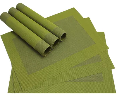 Immagine prodotto di Tovaglietta BORDA 6 verde oliva Tovaglietta come decorazione della tavola