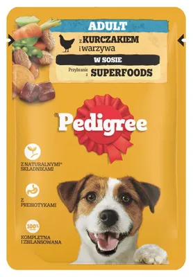 Zdjęcie produktu dla Pedigree 5900951017322, Dorosły, Kurczak, 100 g