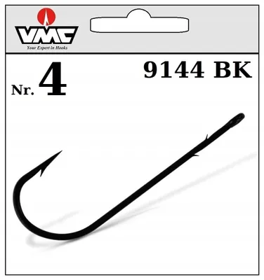 Produktbild von VMC 9144 Aberdeen Worm Haken Größe 4 (10 Stück)
