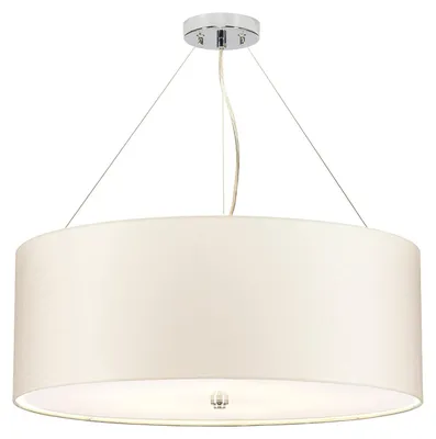 Immagine prodotto di Lampadario Contemporaneo Pearce Acciaio Cromo Lucido 5 Luci E27