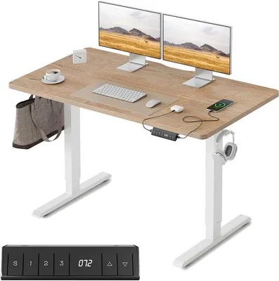 Image de Bureau à réglage électrique pour un travail ergonomique