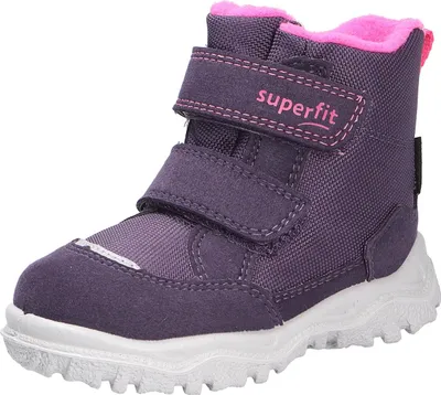 Produktbild von Superfit Sympatex Husky1 Klett Mädchen Wasserdichter Winterstiefel Lila/Pink, 1-006047-8500