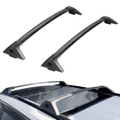 Zdjęcie produktu dla Poprzeczki bagażnika dachowego VEVOR, kompatybilne z Toyota RAV4 2019-2023, nośność 118 kg, nierdzewne aluminiowe poprzeczki z zamkami, bagażnik dachowy (nie pasuje do Adventure/TRD Off-Road)