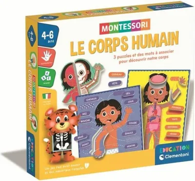 Produktbild von Lernspiel Clementoni Le Corps Humain (FR)