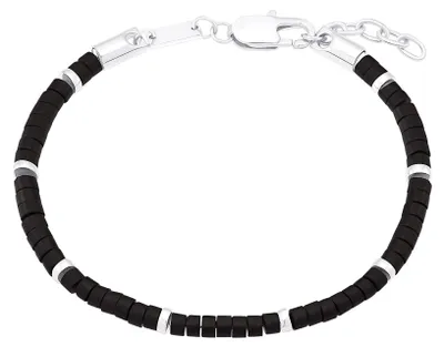 Produktbild von s.Oliver Armband für Herren, Edelstahl, Achat